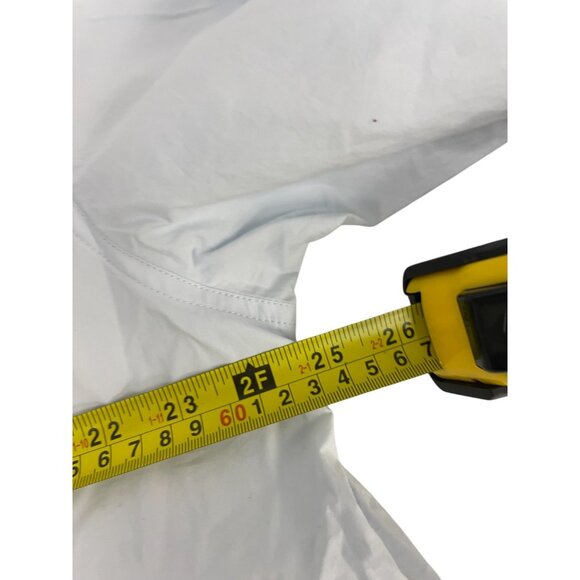 Massimo Dutti Womens Button Up Shirt Blouse L Large Light blue 5193/667 NWT - Picture 14 of 16